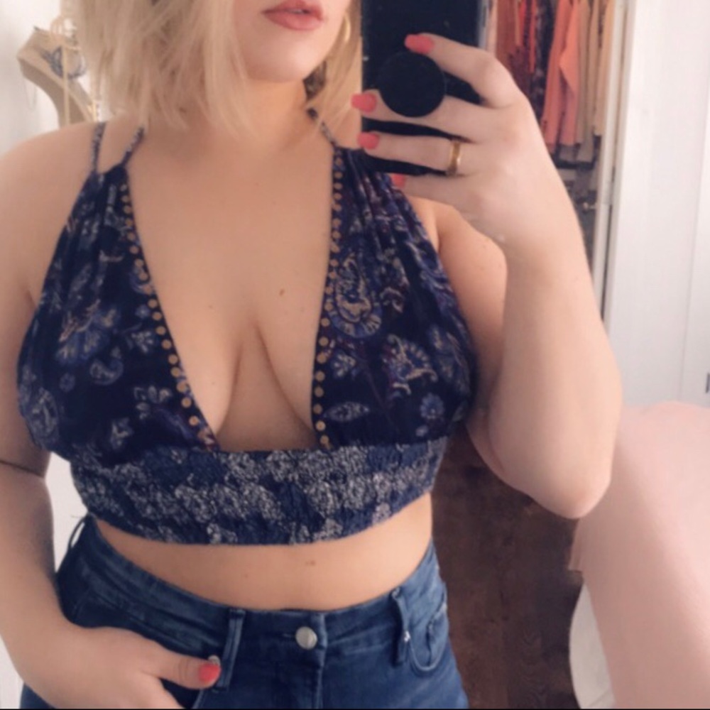 Plunge Crop Tank
